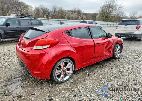 2012 Hyundai Veloster Base from USA, damaged, VIN KMHTC6ADXCU071322